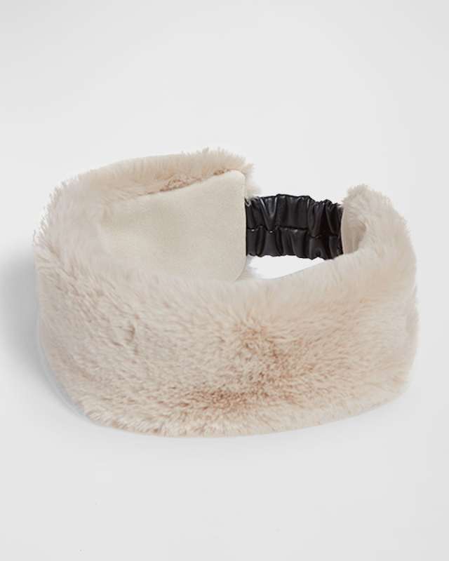 Eleni Faux Fur Headband